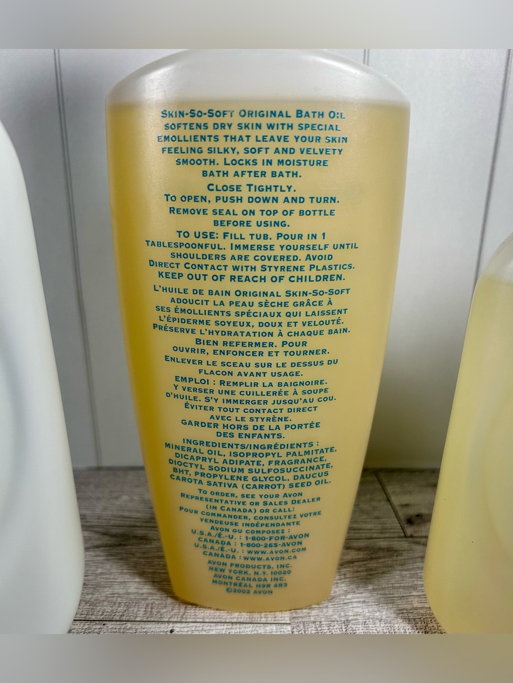 Avon Skin So Soft Bath Oil & Body Lotion - Still Sealed Vintage 1991, 1997, 2002 - Picture 6 of 8